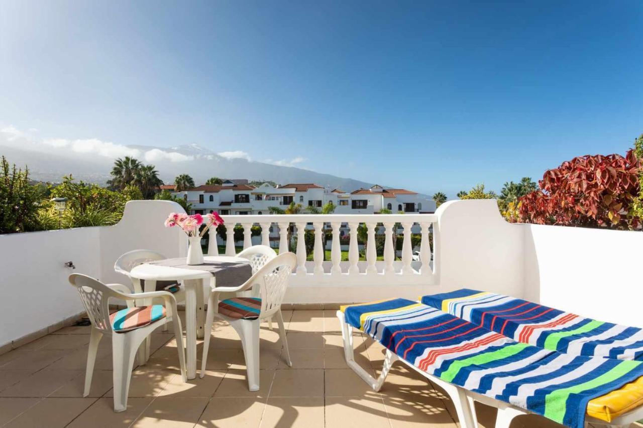 Vivienda Vacacional Con Vistas Al Teide Y Piscina Puerto de la Cruz Kültér fotó